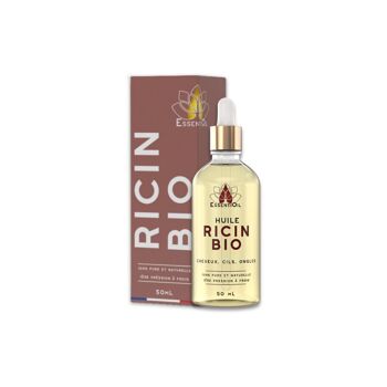 Huile végétale de ricin BIO 50mL