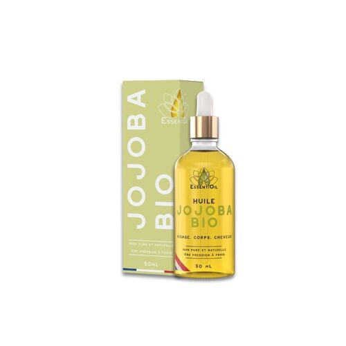 Huile végétale de jojoba BIO 50mL