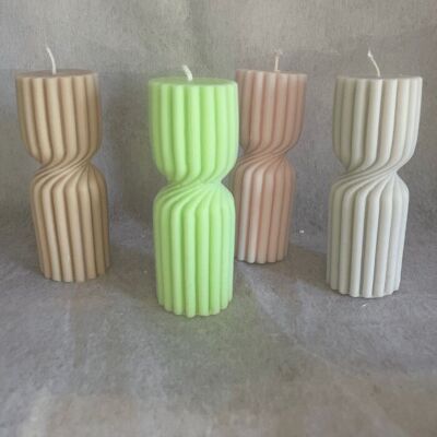 small pillar candle