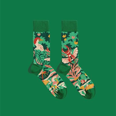 Calcetines Beetles | Calcetines místicos | Colección Magic Forest | Calcetines Banana