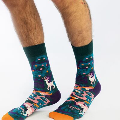 Zauberwald - Hirsche Socken