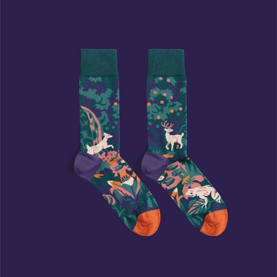 Calzini Deers | Calzini mistici | Collezione Magic Forest | Calzini Banana