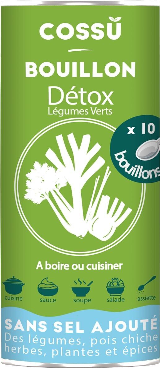 Brodo Vegetale Detox - Verdure Verdi 40 g