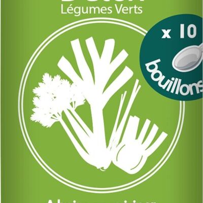 Bouillon de Légumes Détox - Légumes Verts 40 g