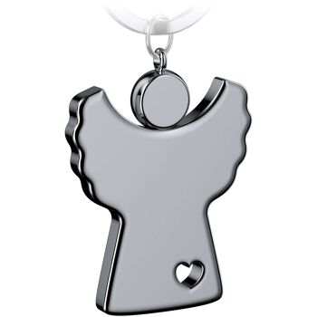 Porte-clés ange gardien "Romi" avec coeur - porte-bonheur ange 2