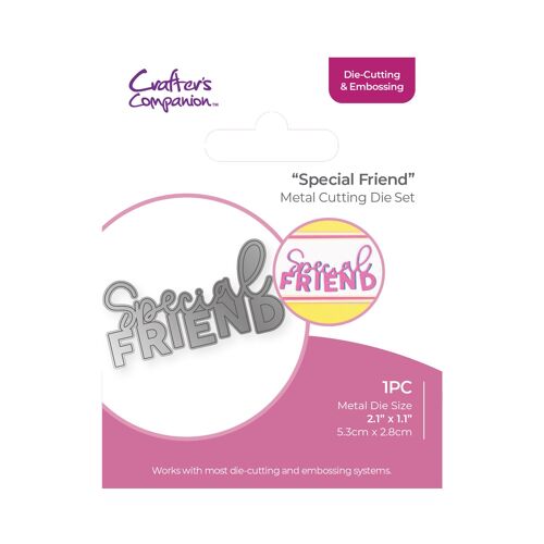 Crafters Companion - Die Cutting & Embossing - Special Friend