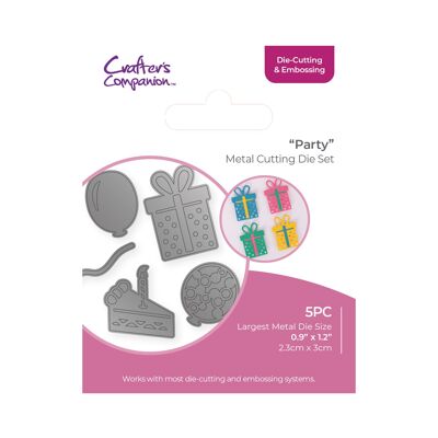 Crafters Companion - Die Cutting & Embossing - Party