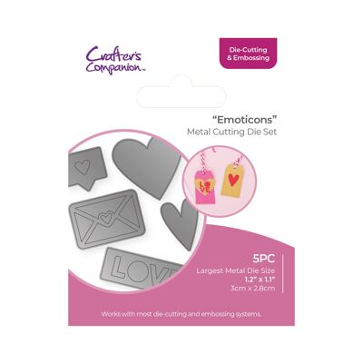 Crafters Companion - Die Cutting & Embossing - Emoticons