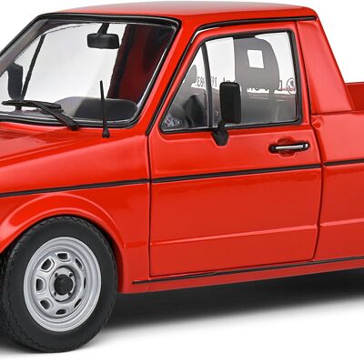 SOLIDO - Volkswagen Caddy MK.1 Rot 1982 – Maßstab 1:18