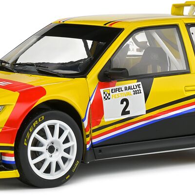 SOLIDO - Peugeot 306 Maxi Yellow Rallye Festival - 1/18th scale