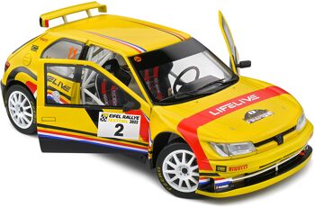 SOLIDO - Peugeot 306 Maxi Yellow Rallye Festival - Échelle 1/18ème 2