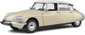 SOLIDO - Citroën D Spécial Beige 1972 - Échelle 1/18ème 1