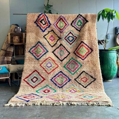 Moroccan Berber Carpet Beni Ouarain