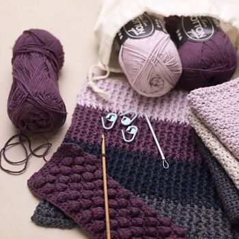 Kit créatif crochet - Tout pour apprendre le crochet 2