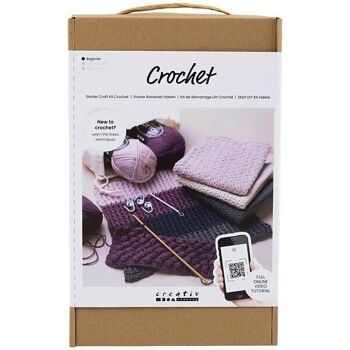 Kit créatif crochet - Tout pour apprendre le crochet 3