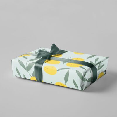 Papier cadeau - citrons - Non. 233