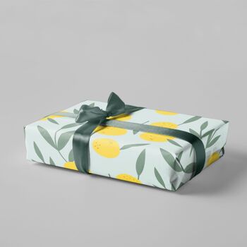 Papier cadeau - citrons - Non. 233 1