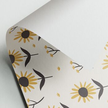 Papier cadeau - Tournesols - Non. 234 2