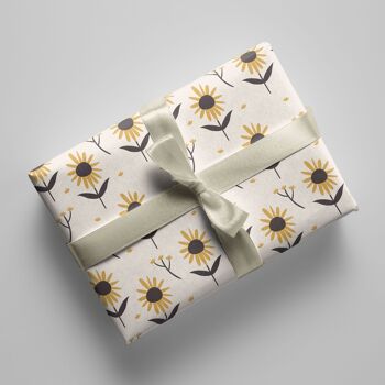 Papier cadeau - Tournesols - Non. 234 3