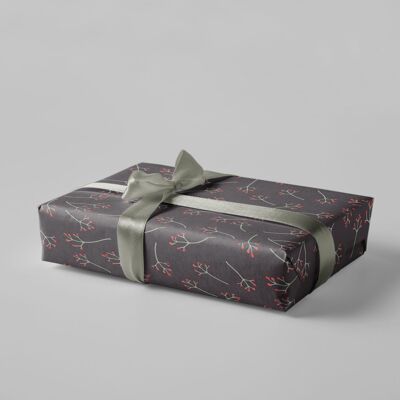 Gift wrap - Christmas flowers - No.247