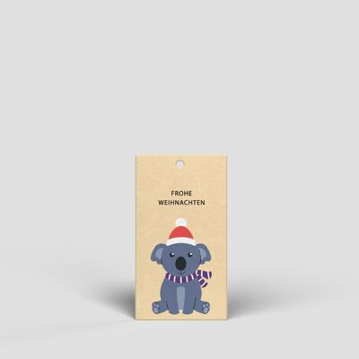 Petite étiquette cadeau - Koala - N° 216