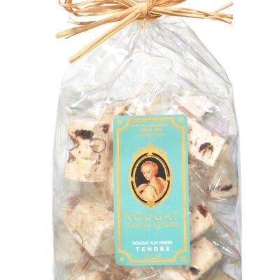 Soft nougat with figs and cinnamon 150 g bag