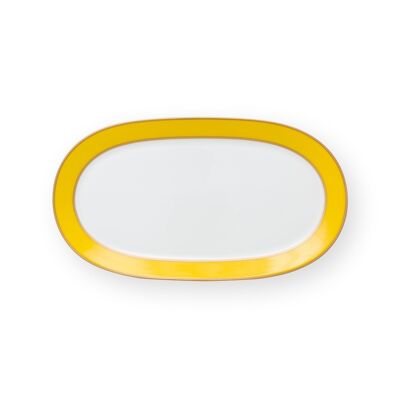 PIP - Rectangular dish Pip Chique Gold-Yellow - 28x16x2cm