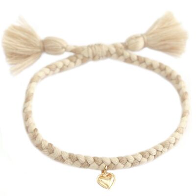 Armband Malaga beige