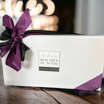 Coffret cadeau  de Luxe bougie parfumée et parfums d'ambiance 2