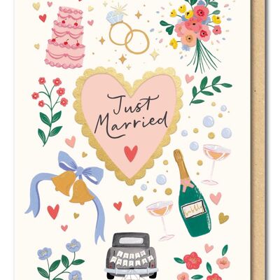 Just Married Card