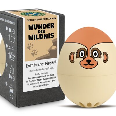 Huevo pitador de suricata / Temporizador de huevos inteligente