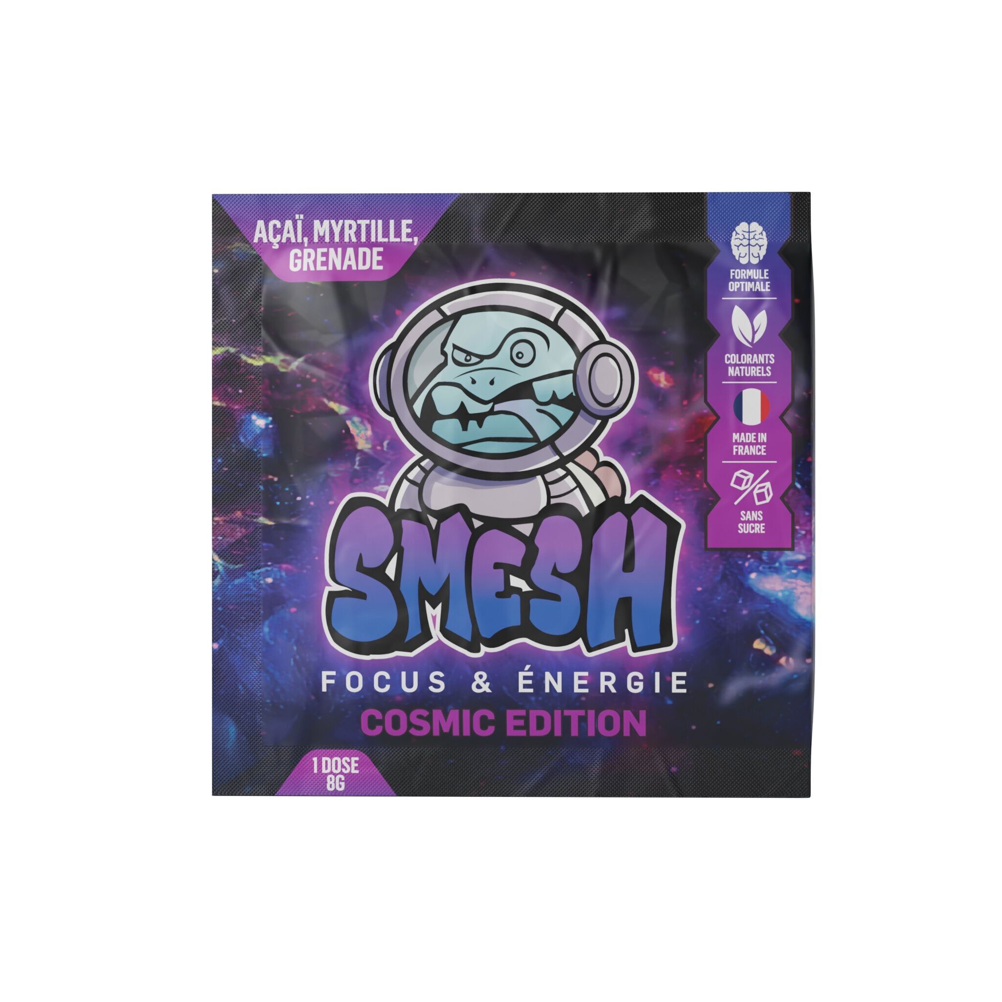 Polvere energizzante - bustina 1 dose - Acai, Mirtillo, Melograno