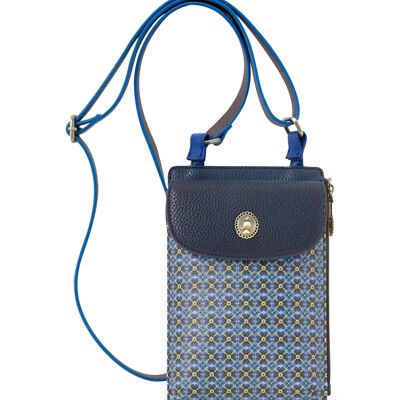 PIP - Pippa Phone Bag Clover Blue 13.5x3x20cm
