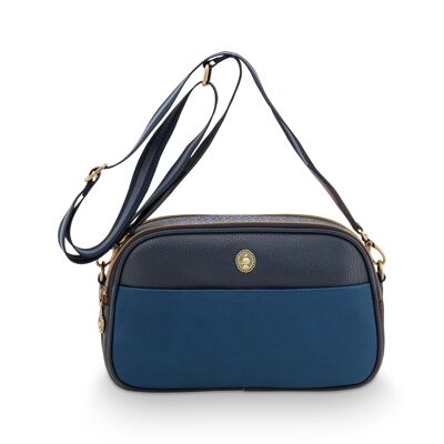 PIP - Frida Cross Body Bag Medium Blue 26.5x 7.5x16.5cm