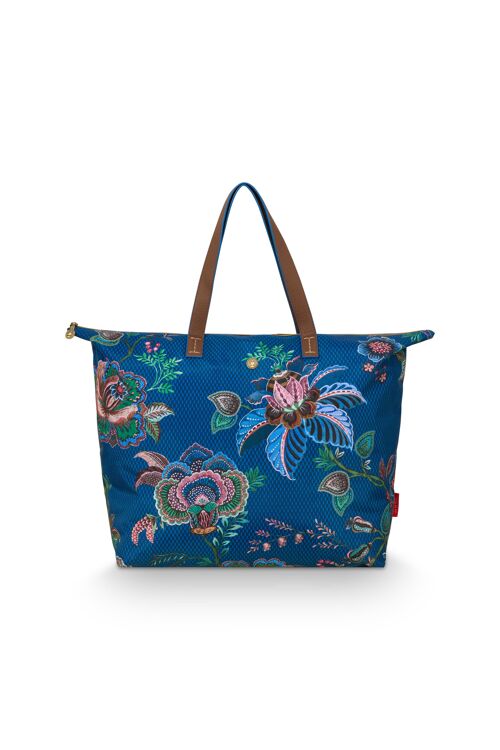 PIP - Tilda Tote Bag Cece Fiore Blue 66x20x44cm