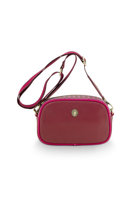 PIP - Frida Cross Body Bag Small Red 21x6x13cm