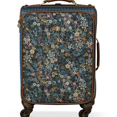 PIP - Tosca Trolley Tutti i Fiori Blau 35x22x47cm