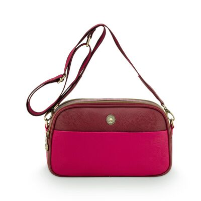 PIP - Frida Cross Body Bag Medium Red 26.5x 7.5x16.5cm