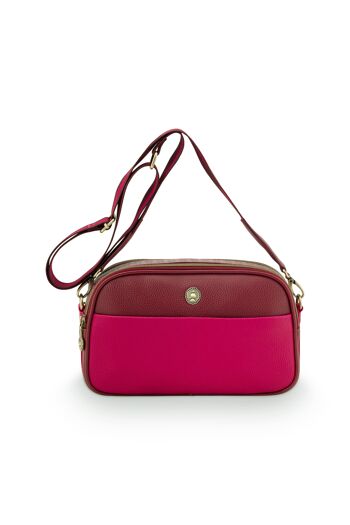 PIP - Frida Cross Body Bag Medium Red 26.5x7.5x16.5cm