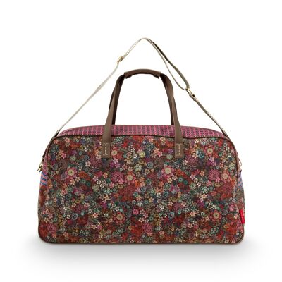 PIP - Bolso de fin de semana Tovy Grande Tutti i Fiori Rosa 65x25.5x35cm