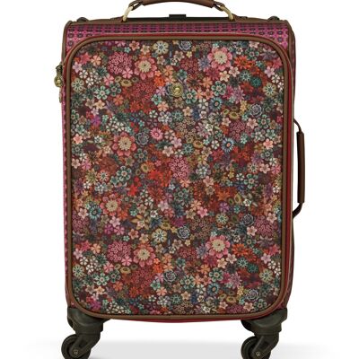 PIP - Trolley Tosca Tutti i Fiori Rosa 35x22x47cm