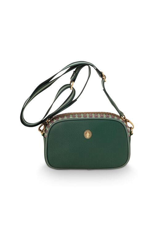 Frida Cross Body Bag Small Green 21x6x13cm - PIP STUDIO