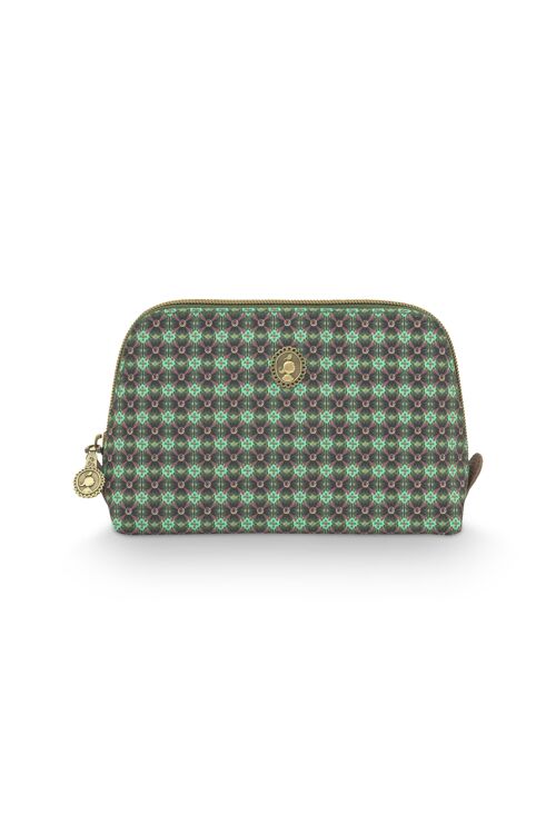 PIP - Coby Cosmetic Bag Triangle Small Clover Green 19/15x12x6cm