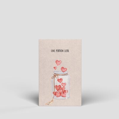 Midi card - Portion of Love - No.135