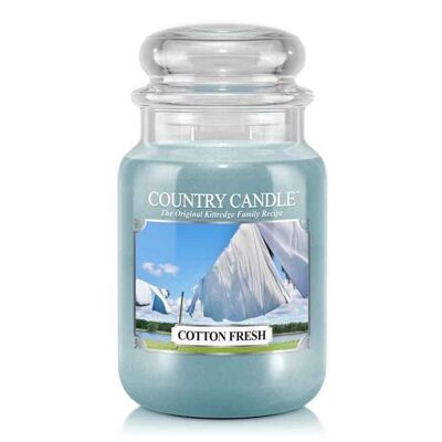 Scented candle Cotton Fresh Large