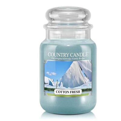 Scented candle Cotton Fresh Large