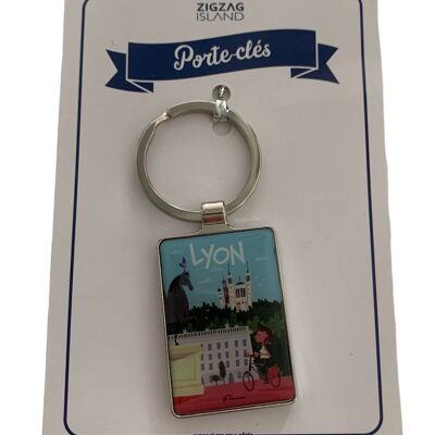 KEY RING PLACE BELLECOUR LYON