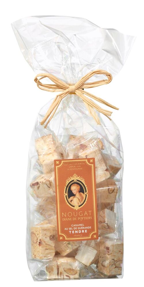 Nougat caramel d'Isigny et sel de Guérande Sachet 150 g