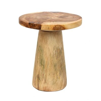 Tavolino conico in legno - Naturale - 50