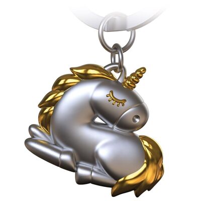 Llavero Unicornio "Sleepy" - Amuleto de la Suerte Unicornio Durmiente